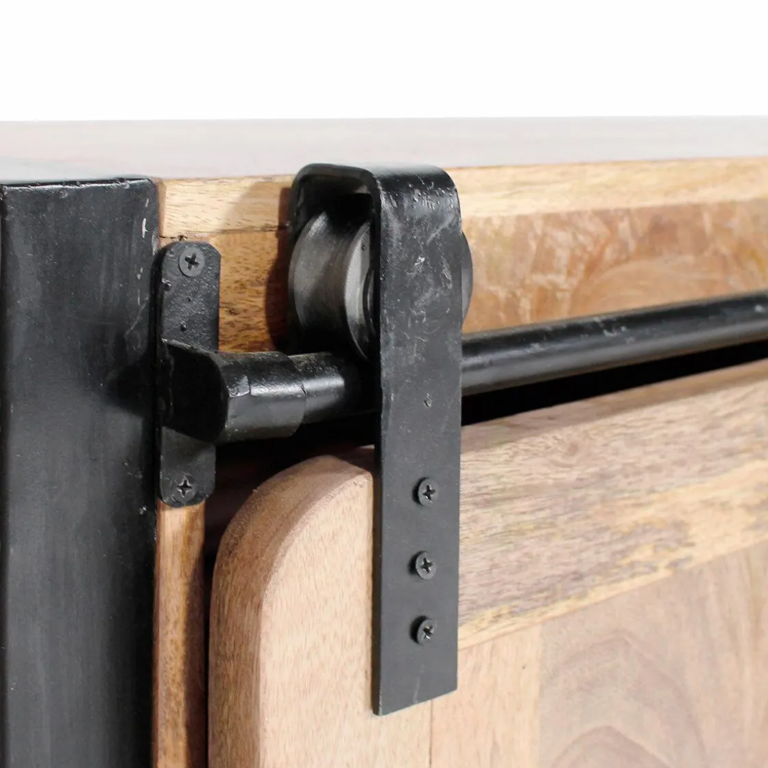 Made in Meubles Meuble Tv<Meuble TV en bois de manguier 120 cm New-York