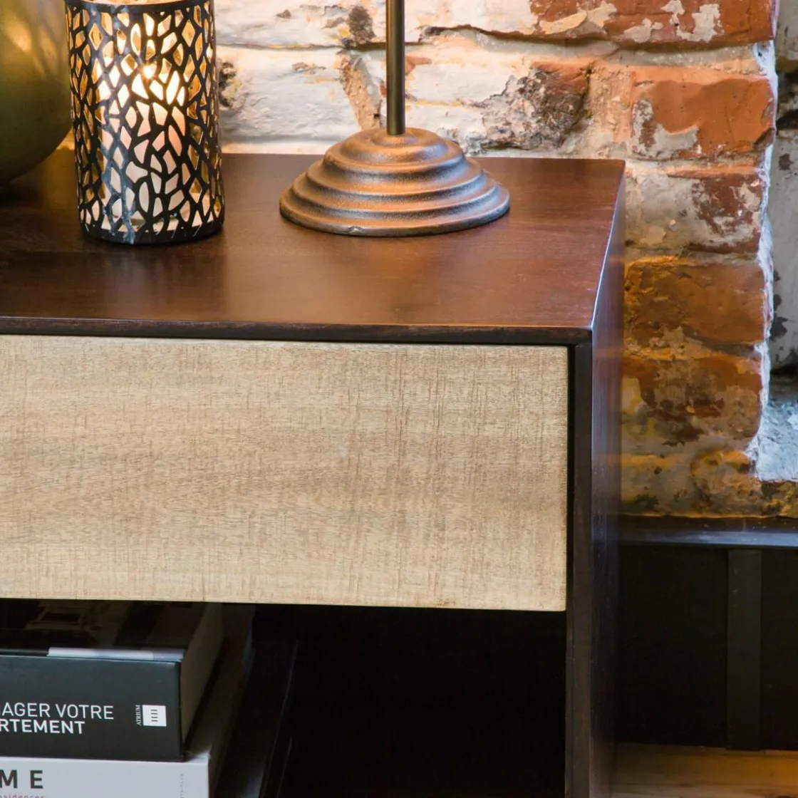 Made in Meubles Meuble Tv<Meuble TV en bois de manguier Harry