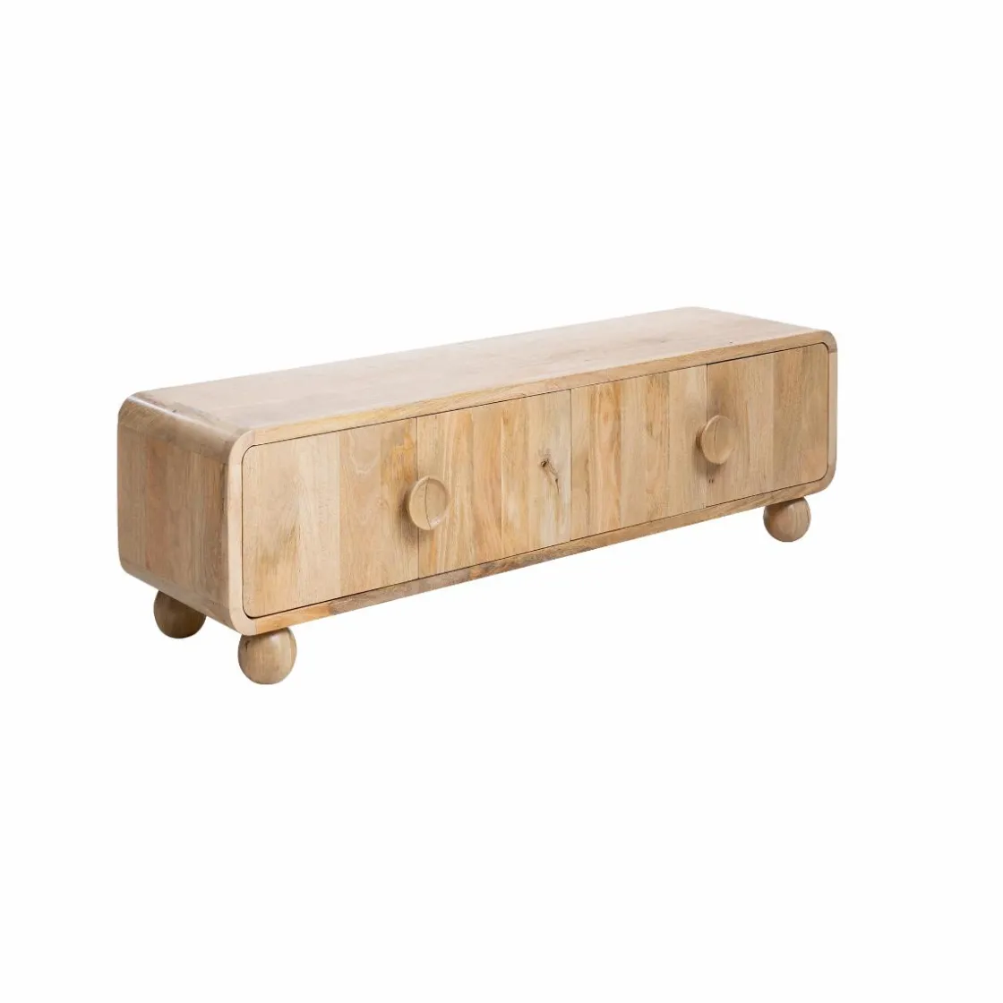 Made in Meubles Meuble Tv<Meuble TV en bois de manguier Horta