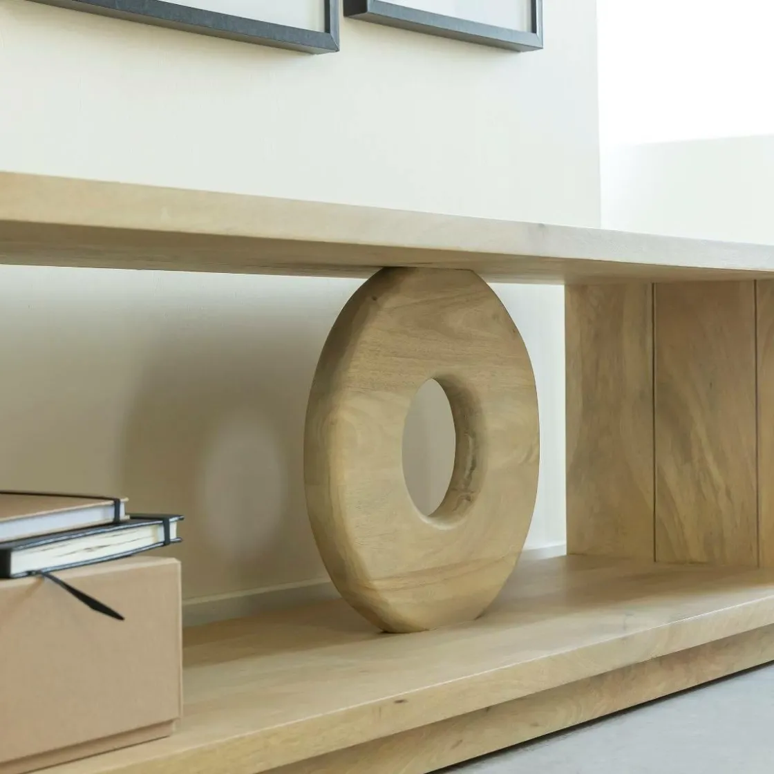 Made in Meubles Meuble Tv<Meuble TV en bois de manguier Alwen