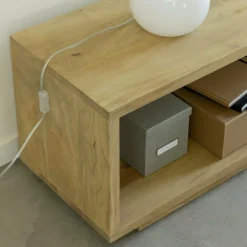 Made in Meubles Meuble Tv<Meuble TV en bois de manguier Alwen