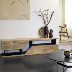 Made in Meubles Meuble Tv<Meuble TV en bois de manguier Joachim