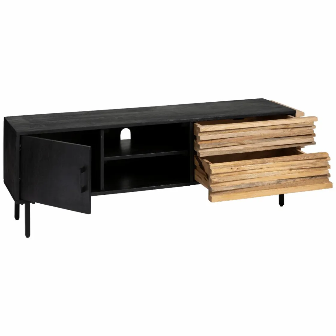 Made in Meubles Meuble Tv<Meuble TV en bois de manguier Tino