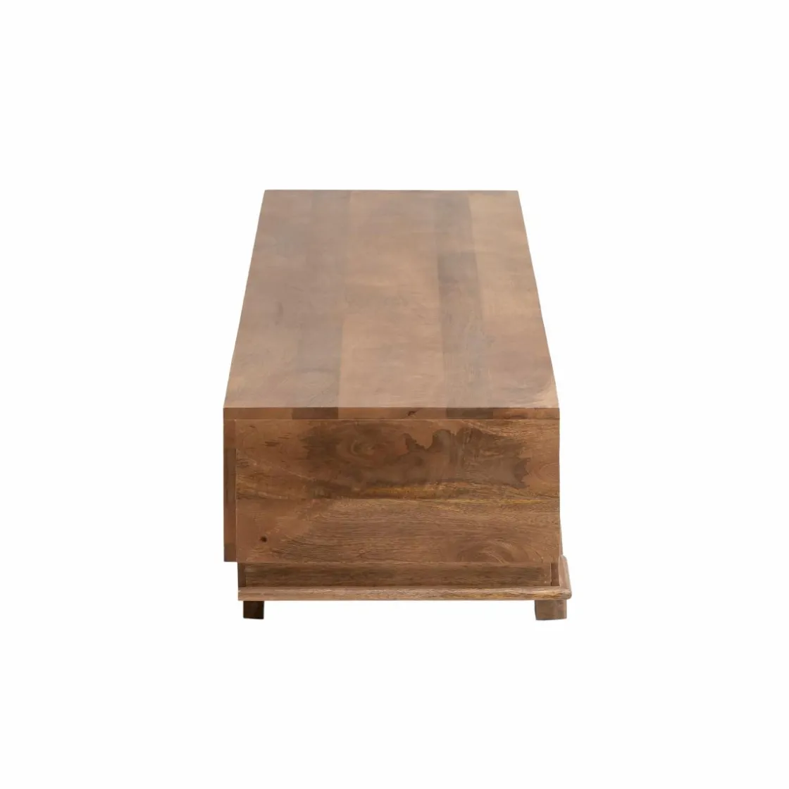 Made in Meubles Meuble Tv<Meuble TV en bois de manguier foncé Daelan