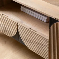 Made in Meubles Meuble Tv<Meuble tv en bois de manguier Loëvan