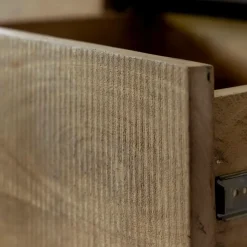 Made in Meubles Meuble Tv<Meuble TV en bois de manguier et métal Isil