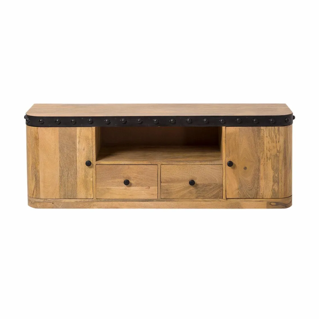 Made in Meubles Meuble Tv<Meuble TV en bois de manguier Riga