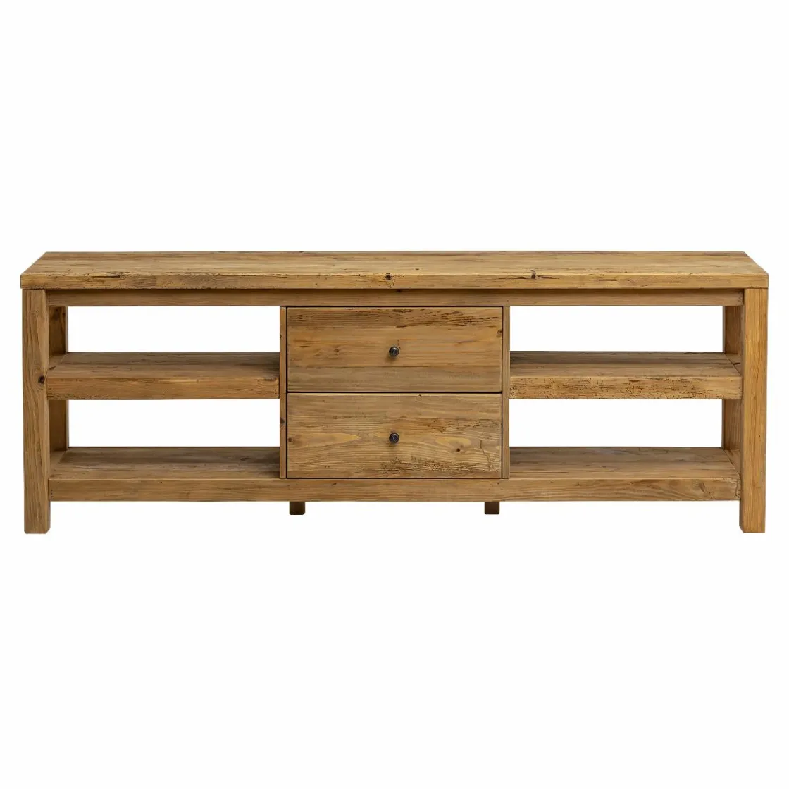 Made in Meubles Meuble Tv<Meuble TV en bois de pin recyclé Blaise