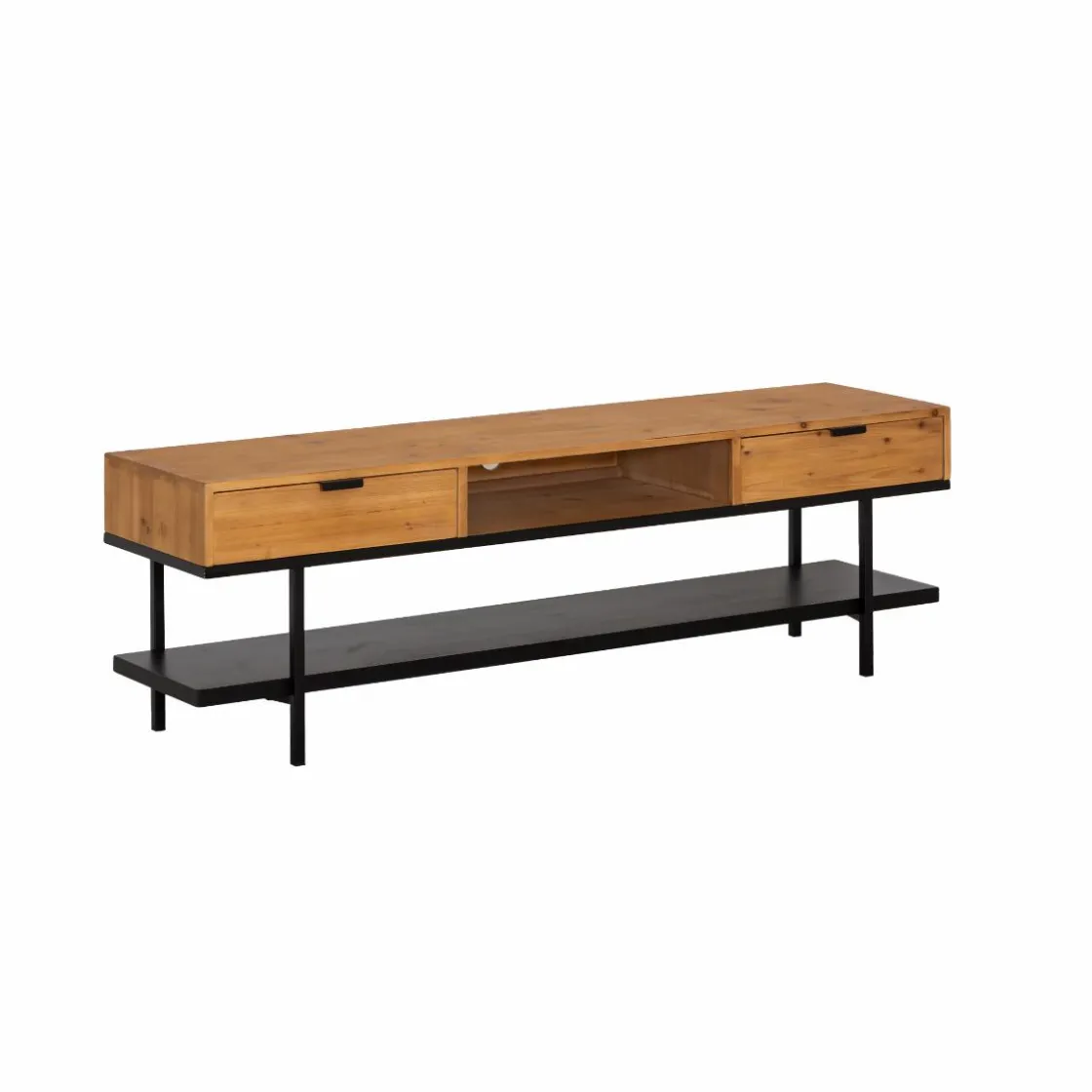 Made in Meubles Meuble Tv<Meuble TV en bois de sapin Enola