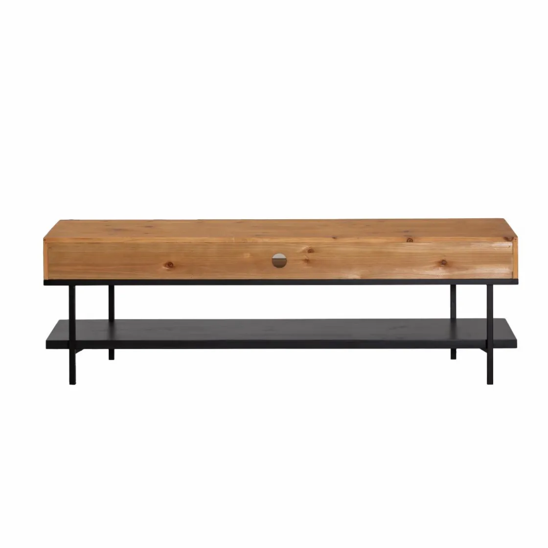 Made in Meubles Meuble Tv<Meuble TV en bois de sapin Enola