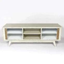 Made in Meubles Meuble Tv<Meuble TV en bois effet patiné Clémentine