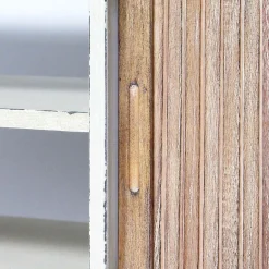 Made in Meubles Meuble Tv<Meuble TV en bois effet patiné Clémentine