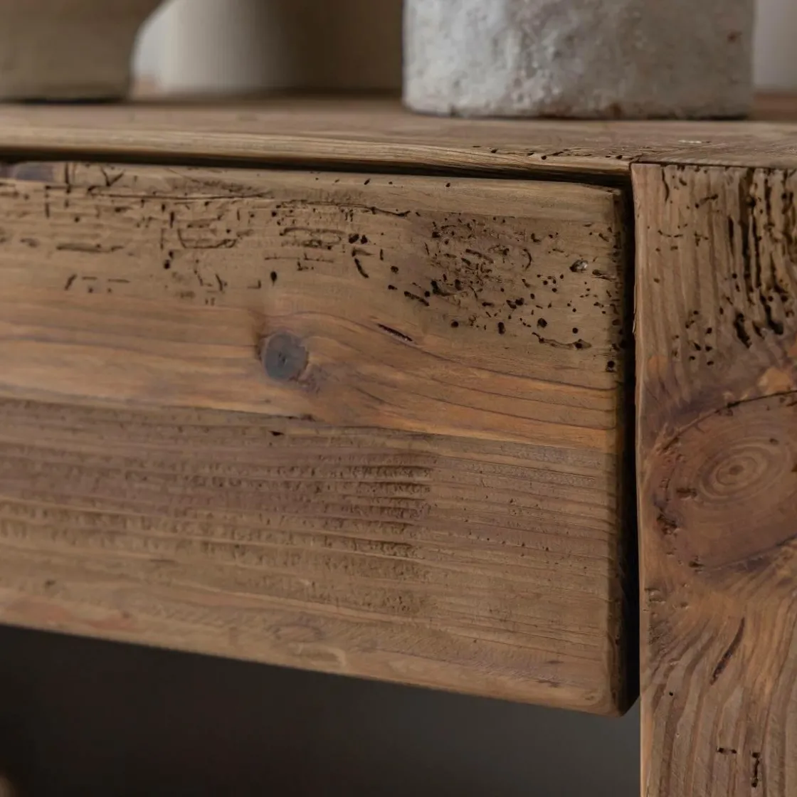 Made in Meubles Meuble Tv<Meuble TV en bois recyclé 170 cm Blaise