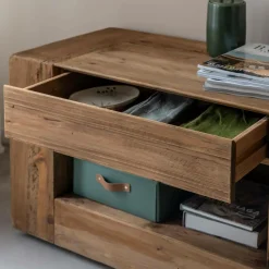 Made in Meubles Meuble Tv<Meuble TV en bois recyclé 170 cm Blaise