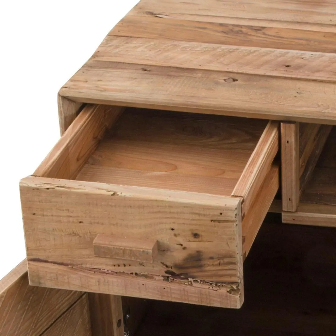 Made in Meubles Meuble Tv<Meuble TV en bois recyclé 180 cm Blaise