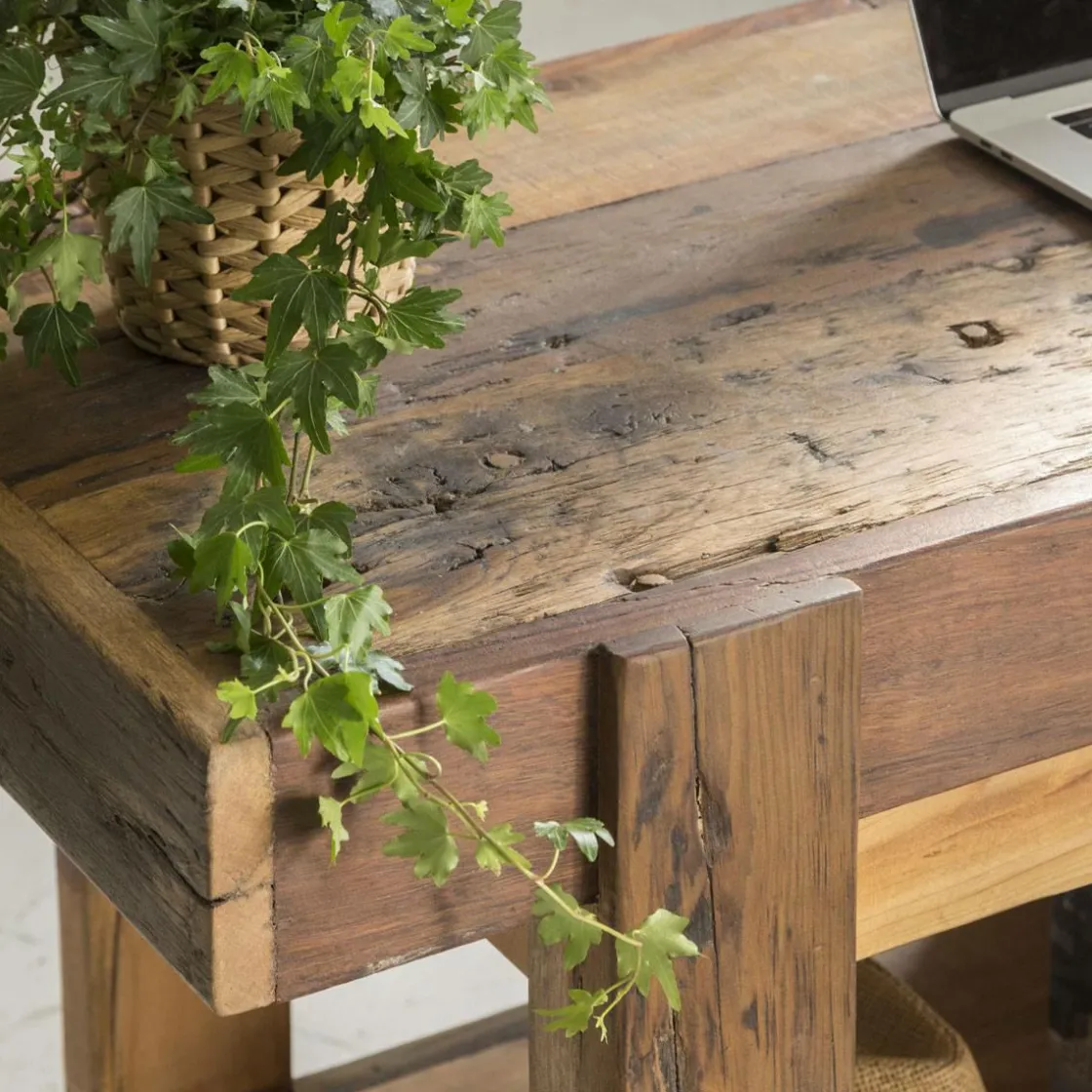 Made in Meubles Meuble Tv<Meuble TV en bois recyclé Hector