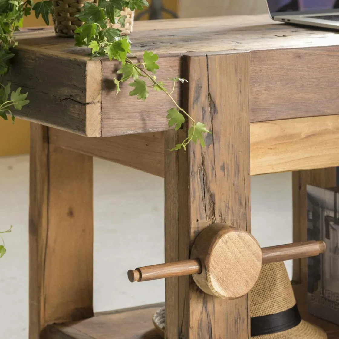 Made in Meubles Meuble Tv<Meuble TV en bois recyclé Hector