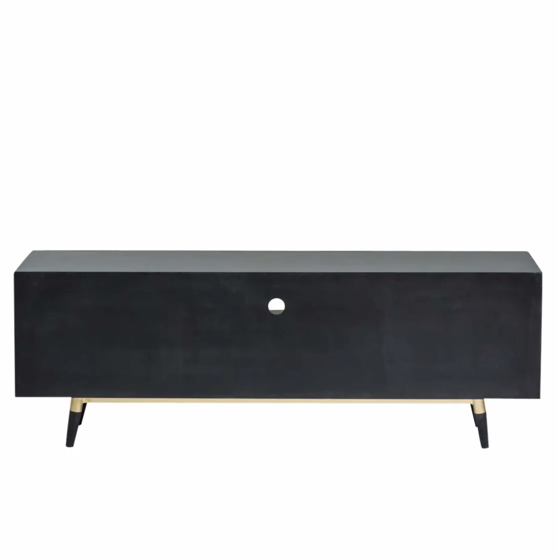 Made in Meubles Meuble Tv<Meuble TV en cannage et métal Volterra