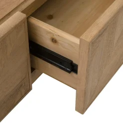 Made in Meubles Meuble Tv<Meuble TV en chêne massif Plume