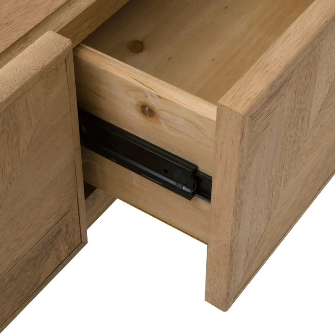 Made in Meubles Meuble Tv<Meuble TV en chêne massif Plume