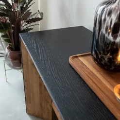 Made in Meubles Meuble Tv<Meuble TV en pin recyclé Constance