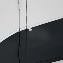 Made in Meubles Meuble Tv<Meuble TV noir avec plateau en bois de manguier Combi