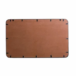 Made in Meubles Miroir|Décoration<Miroir avec étagère en bois et métal Jill