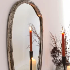 Made in Meubles Miroir|Décoration<Miroir en aluminium grand modèle Beryl