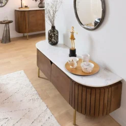 Made in Meubles Miroir|Décoration<Miroir en aluminium petit modèle Beryl