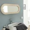 Made in Meubles Miroir|Décoration<Miroir en bois de manguier Yoni