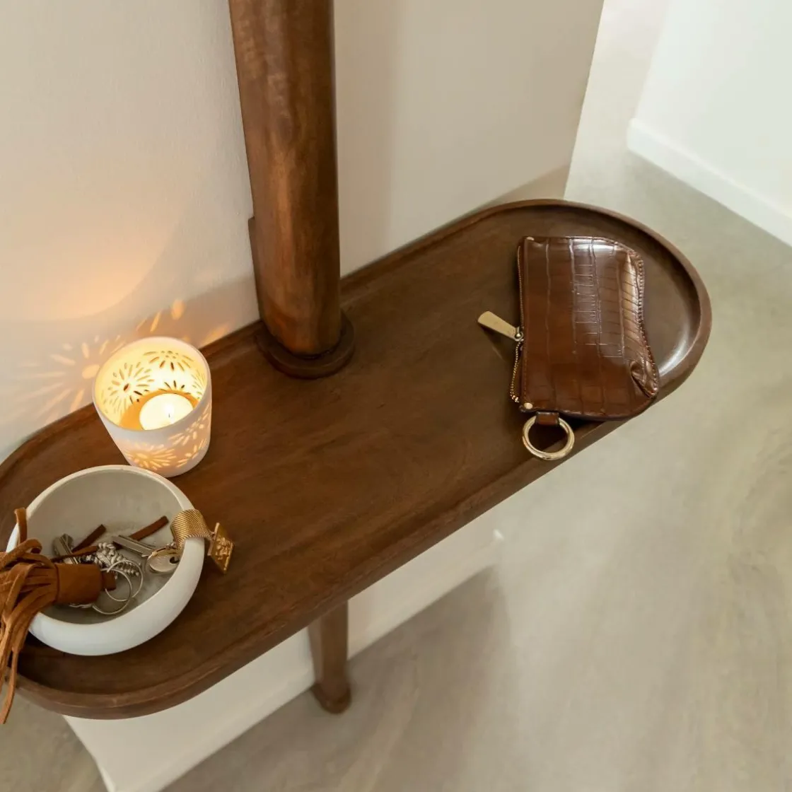 Made in Meubles Miroir<Miroir en bois de manguier Dari