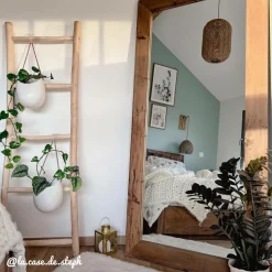 Made in Meubles Miroir|Décoration<Miroir en bois recyclé 165 cm Garance