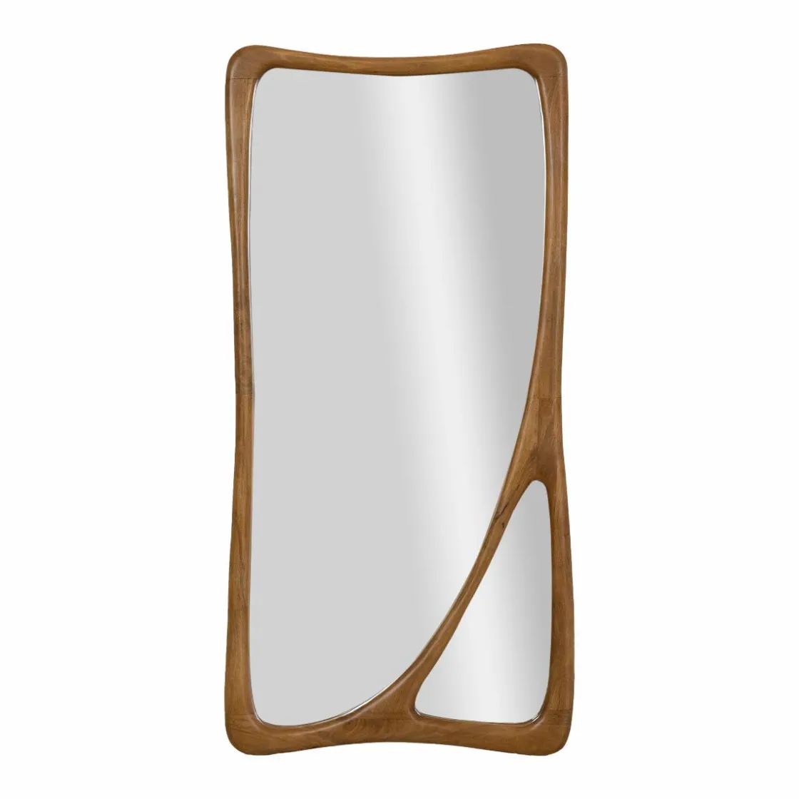 Made in Meubles Miroir|Décoration<Miroir mural organique en bois de manguier Marley