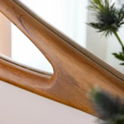 Made in Meubles Miroir|Décoration<Miroir mural organique en bois de manguier Marley