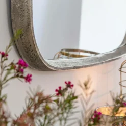 Made in Meubles Miroir|Décoration<Miroir rectangle en aluminium Beryl