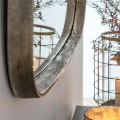 Made in Meubles Miroir|Décoration<Miroir rectangle en aluminium Beryl