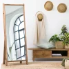 Made in Meubles Miroir|Décoration<Miroir sur pied en bois recyclé Blaise