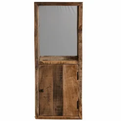 Made in Meubles Miroir|Décoration<Miroir vertical style porte en bois recyclé Vicky