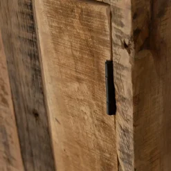 Made in Meubles Miroir|Décoration<Miroir vertical style porte en bois recyclé Vicky