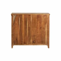 Made in Meubles Buffet<Petit buffet à  lattes en bois coloré Ethnik