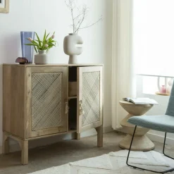 Made in Meubles Buffet<Petit buffet en bois de manguier Indiana