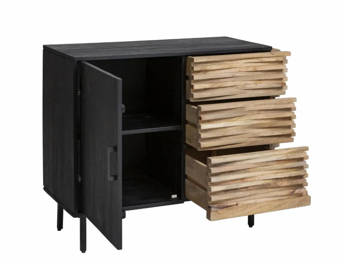 Made in Meubles Buffet<Petit buffet en bois de manguier Tino