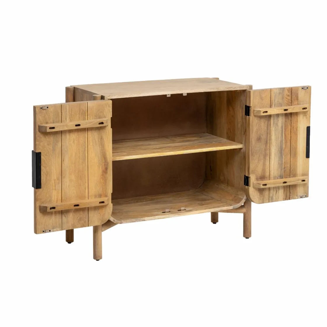 Made in Meubles Buffet<Petit buffet en bois de manguier Nova