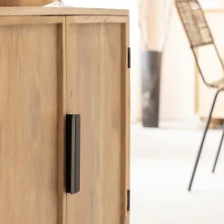 Made in Meubles Buffet<Petit buffet en bois de manguier Nova