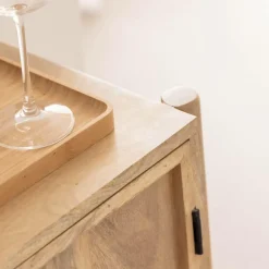 Made in Meubles Buffet<Petit buffet en bois de manguier Nova