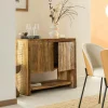 Made in Meubles Buffet<Petit buffet en bois recyclé Naël