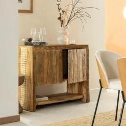 Made in Meubles Buffet<Petit buffet en bois recyclé Naël