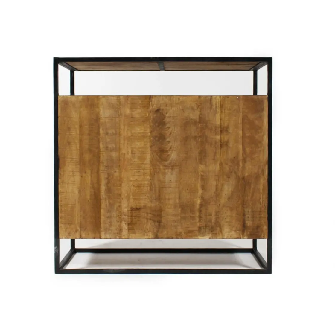 Made in Meubles Buffet<Petit buffet en métal et bois de manguier Marcel