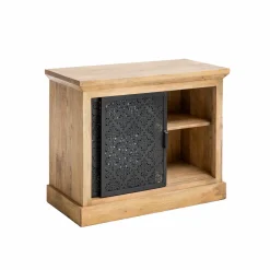 Made in Meubles Meuble Sous Vasque<Petit meuble sous vasque en bois de manguier Sahara