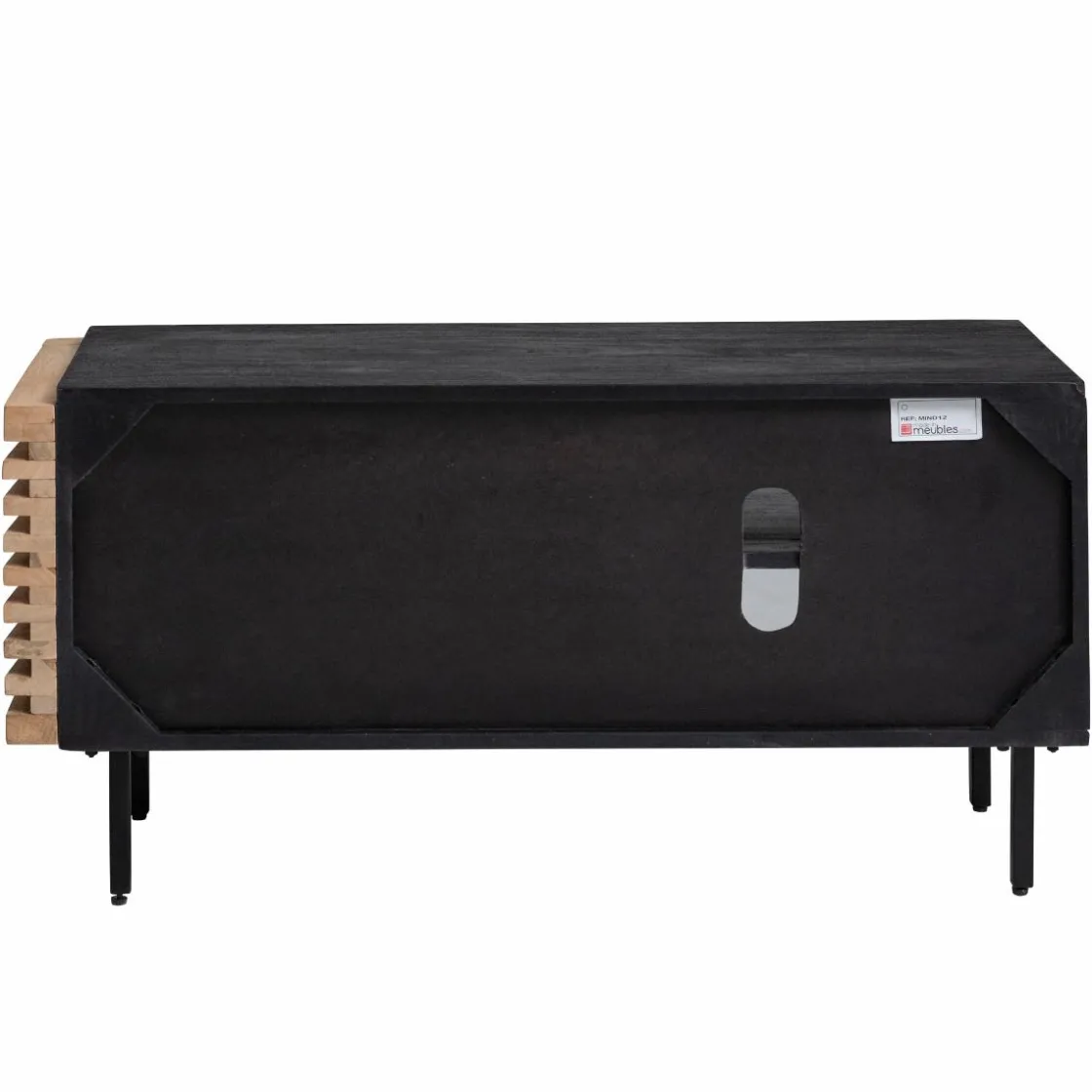 Made in Meubles Meuble Tv<Petit meuble tv en bois de manguier Tino